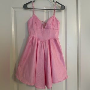 Pink Lucy In The Sky Corset Dress